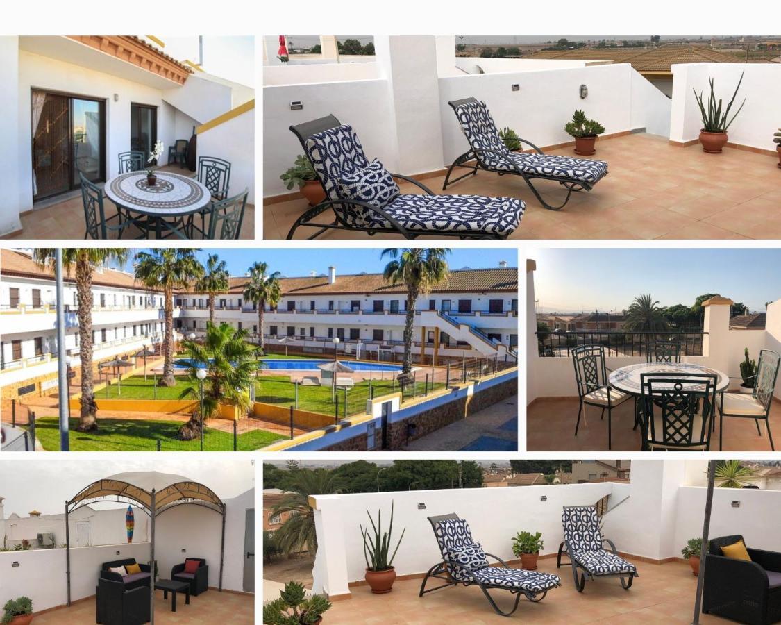 L' Azotea Del Sol Appartement Typique La Puebla Bagian luar foto
